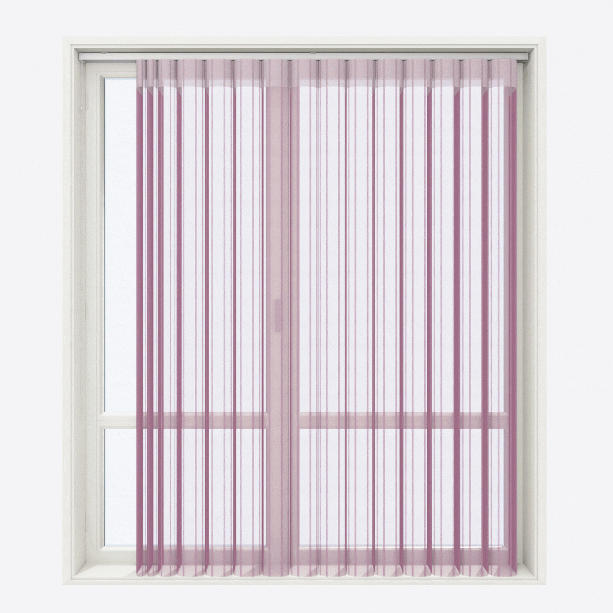 Вертикални Ден и Нощ Перде Щори Dita 40см Batik Pink