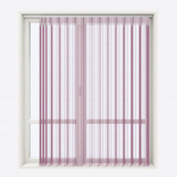 Вертикални Ден и Нощ Перде Щори Dita 40см Batik Pink