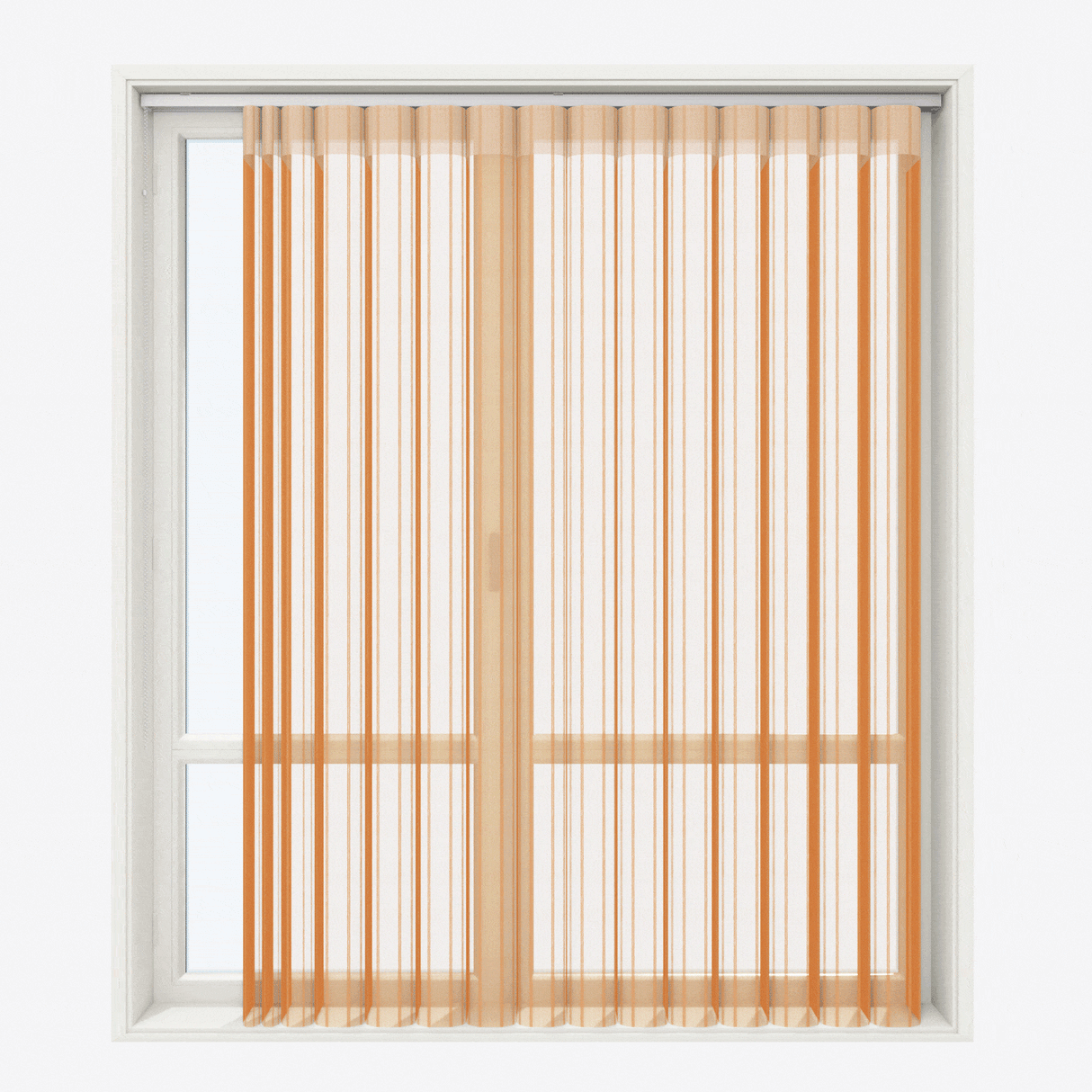 Вертикални Ден и Нощ Перде Щори Dita 40см Apricot Tan