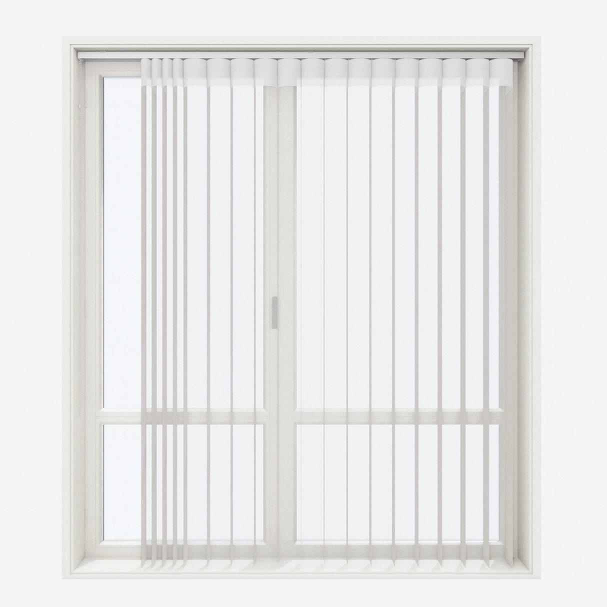 Вертикални Ден и Нощ Перде Щори Monaco 33см Light Gray