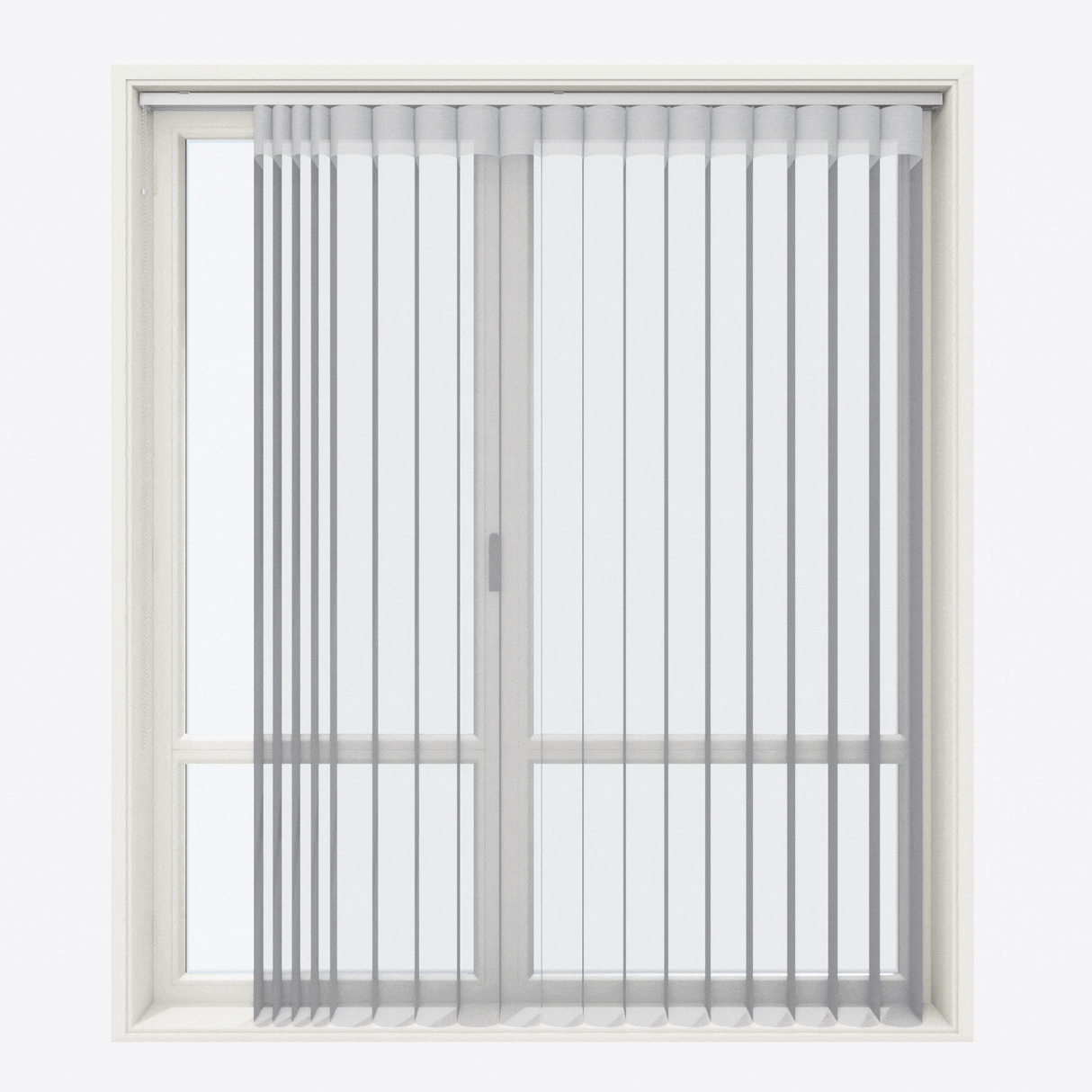 Вертикални Ден и Нощ Перде Щори Monaco 33см Pearl Dark Grey