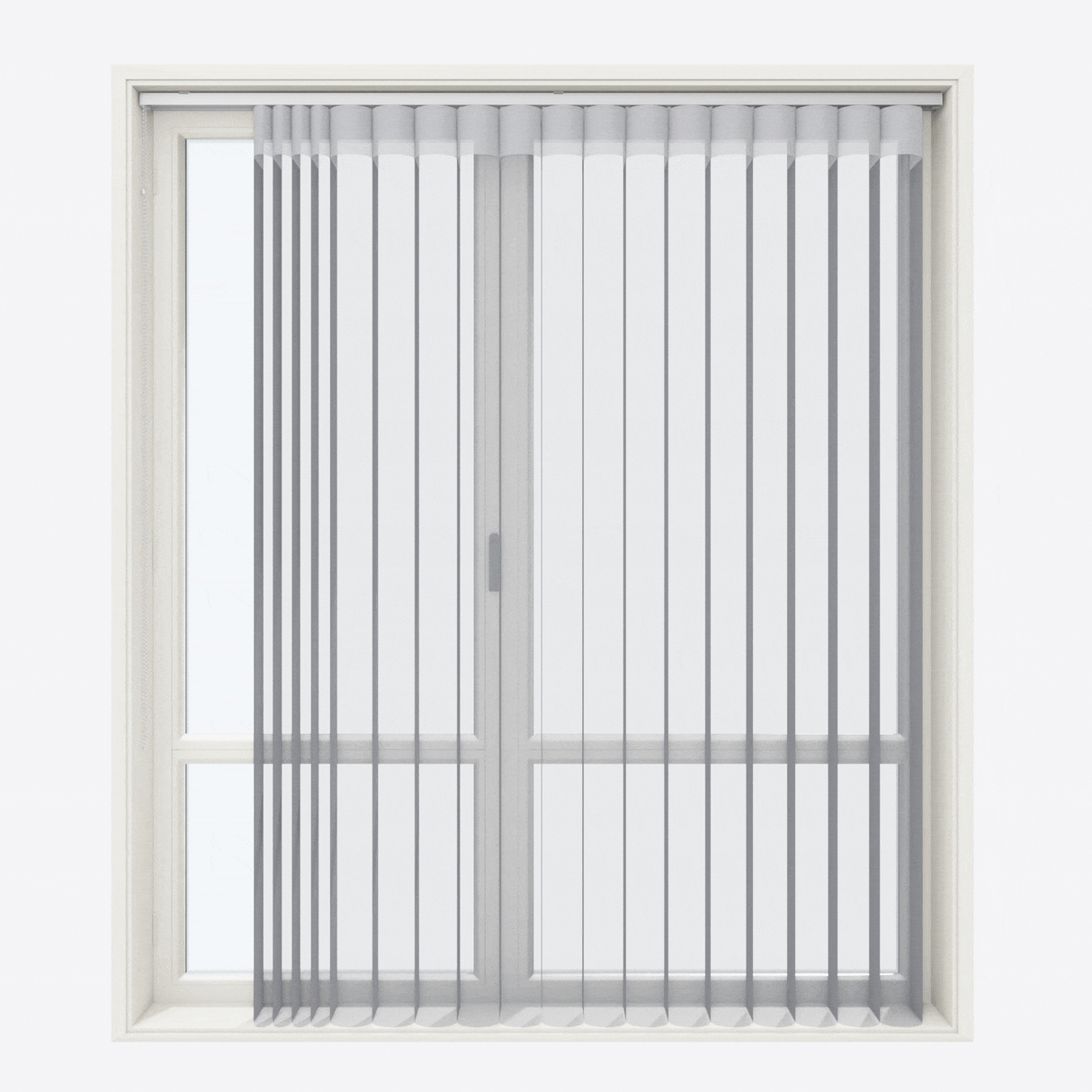 Вертикални Ден и Нощ Перде Щори Monaco 33см Dark Grey