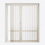 Вертикални Ден и Нощ Перде Щори Monaco Print 33см Cream & Mocha Print