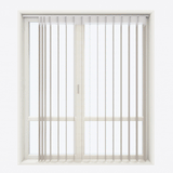 Вертикални Ден и Нощ Перде Щори Nadin 40см Silk Grey