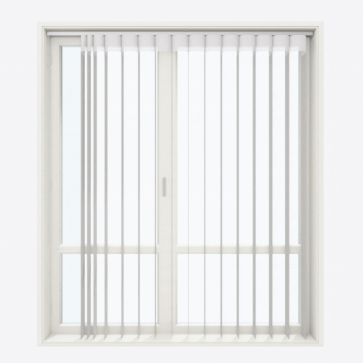 Вертикални Ден и Нощ Перде Щори Nadin 40см Flint Gray