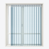 Вертикални Ден и Нощ Перде Щори Nadin 40см Colonial Blue