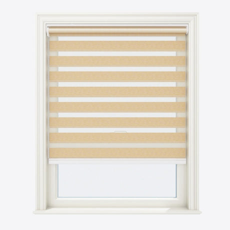 Allure Honey Peach Day & Night Blinds - Zen Shades