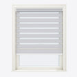 Allure Mirage Grey Day & Night Blinds - Zen Shades