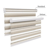 Allure Plaza Taupe Day & Night Blinds - Zen Shades