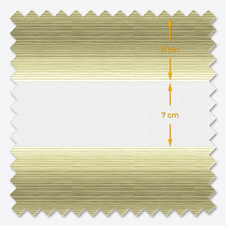 Allure Turtle Green Day & Night Blinds - Zen Shades