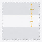 Blackout Delicacy Gray Dawn Day & Night Blinds - Zen Shades