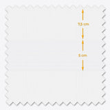 Bliss Porcelain White Day & Night Blinds - Zen Shades