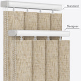 Designo Fields of Rye Vertical Blinds - Zen Shades