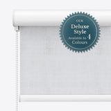 Glamour Brilliant White Blackout Roller Blinds - Zen Shades