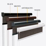 Hampton Obsidian Brown Roller Blinds - Zen Shades