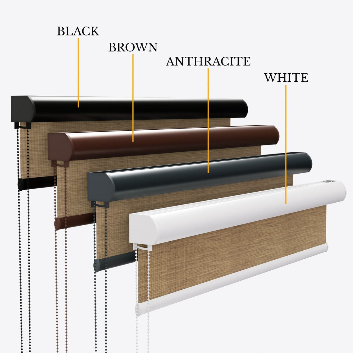 Hampton Peanut Butter Roller Blinds - Zen Shades