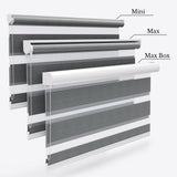 Импресия Ден и Нощ Щори Blackout Charcoal Grey