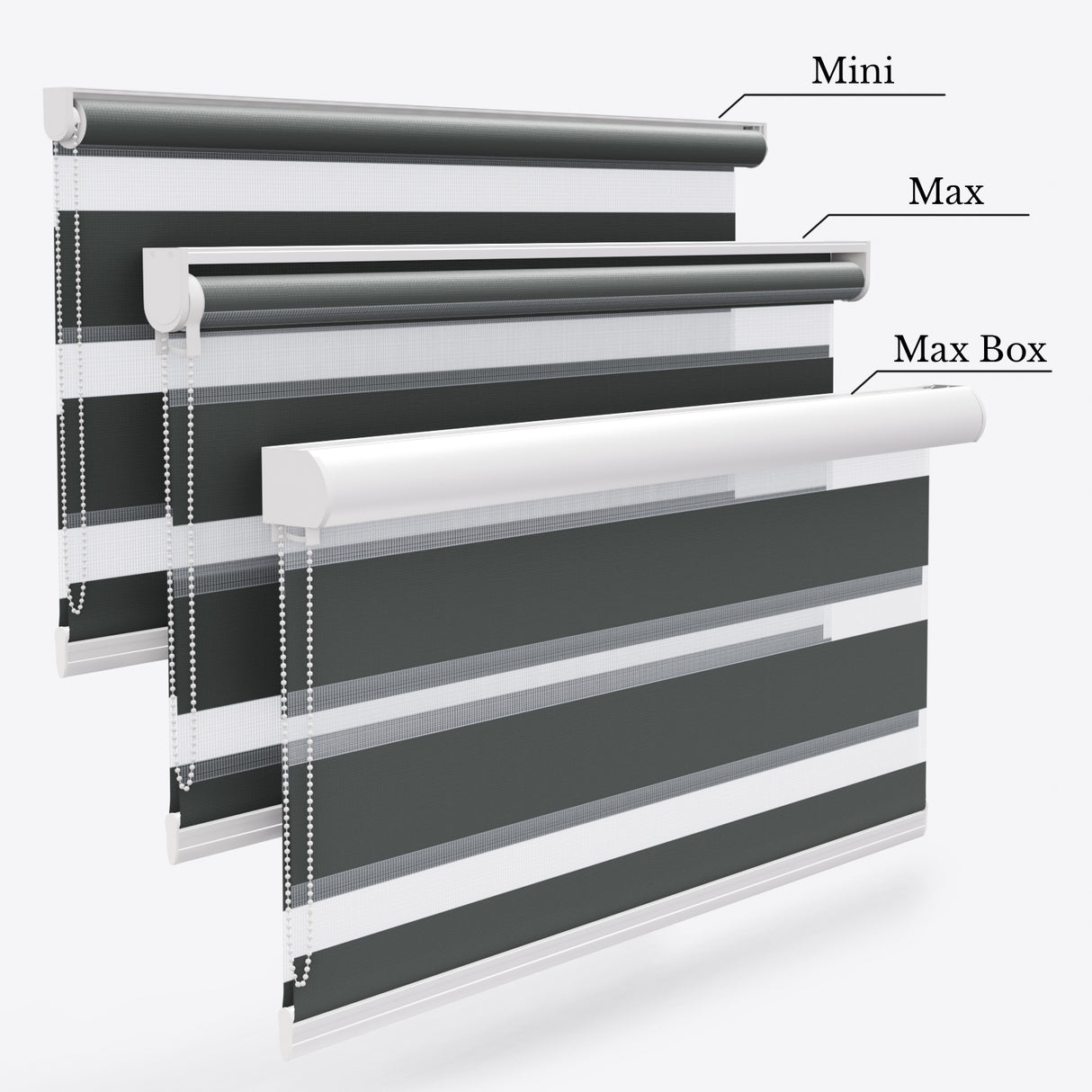 Импресия Ден и Нощ Щори Blackout Steeple Grey