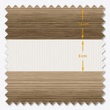 Импресия Ден и Нощ Щори Wood Eclipse Allure Brush