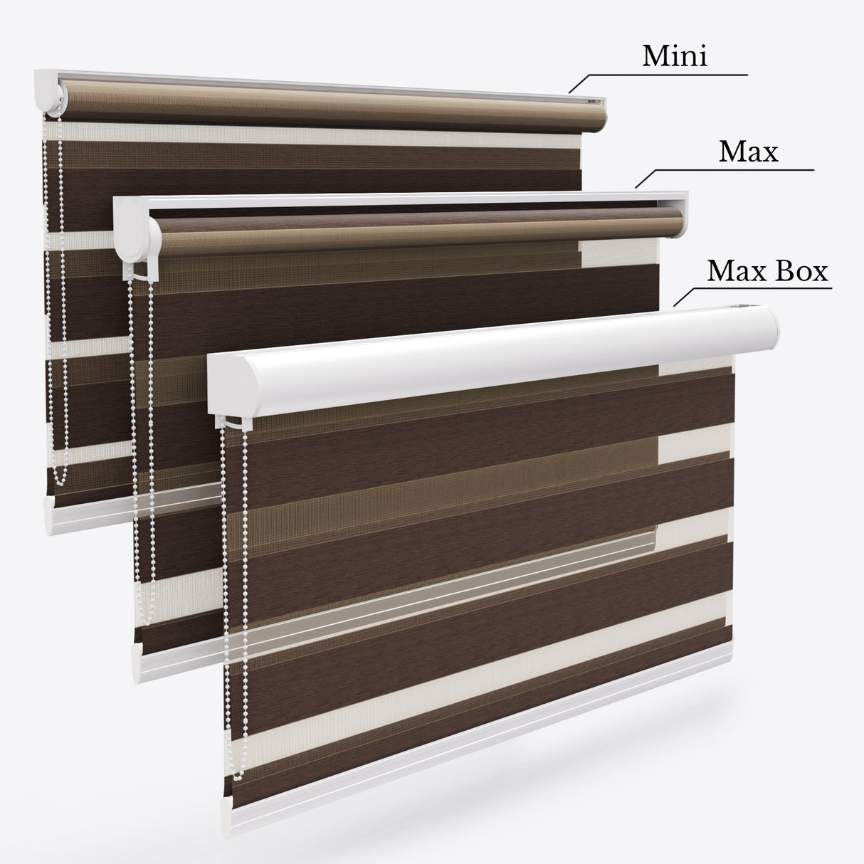 Импресия Ден и Нощ Щори Wood Allure Dark Brown