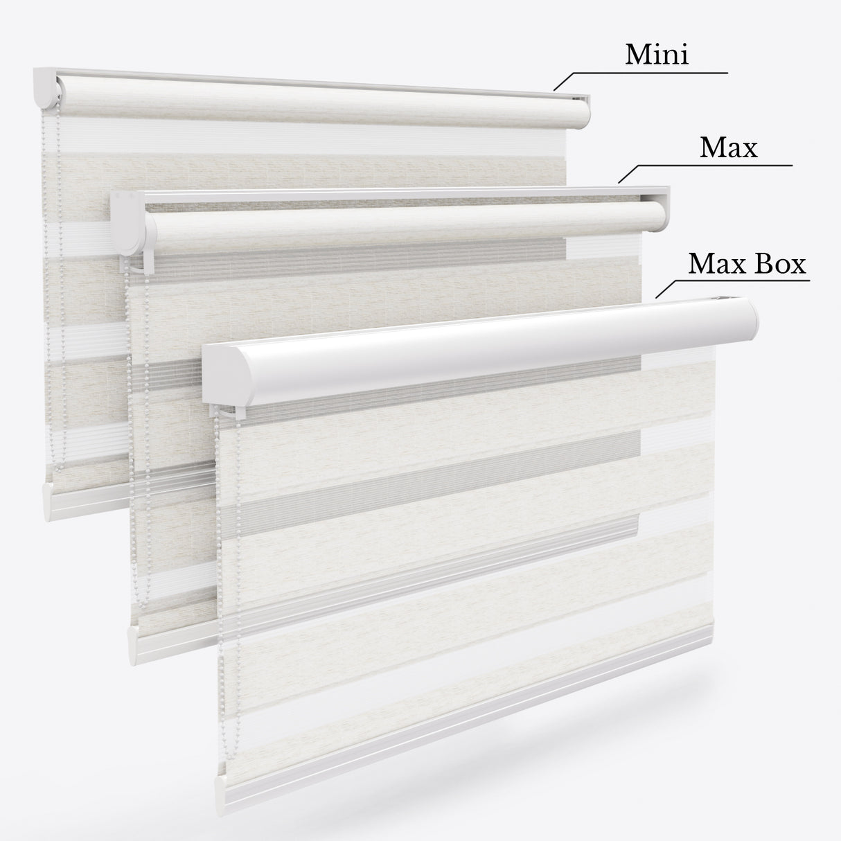 Импресия Ден и Нощ Щори Z Linen Winter White