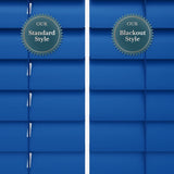 Matte Snorkel Blue Venetian Blinds - Zen Shades
