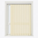 Pencil Stripe Anise Flower Vertical Blinds - Zen Shades