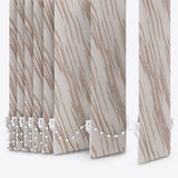Ray Oxford Tan Vertical Blinds Replacement Slats - Zen Shades