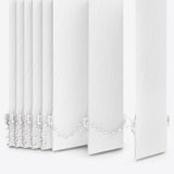 Solo Brilliant White Vertical Blinds Replacement Slats - Zen Shades