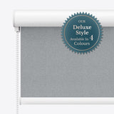 Sparkle Mirage Gray Blackout Roller Blinds - Zen Shades