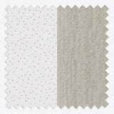 Spotted Silk Grey Day & Night Vertical Sheer 40cm - Zen Shades