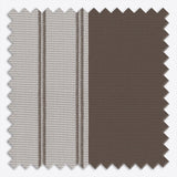 Stripe Crocodile Day & Night Vertical Sheer 40cm - Zen Shades