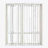Stripe Pumice Stone Day & Night Vertical Sheer 40cm - Zen Shades