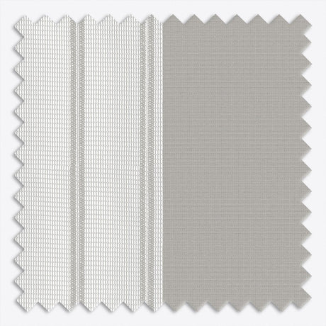 Stripe Stone Grey Day & Night Vertical Sheer 40cm - Zen Shades