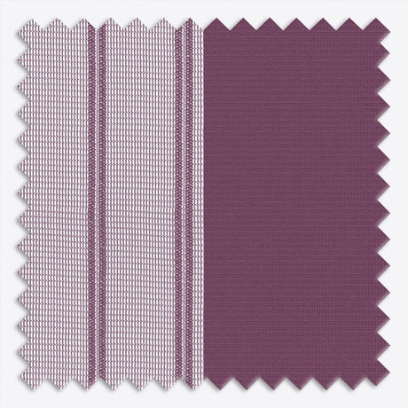 Stripe Winter Bloom Day & Night Vertical Sheer 40cm - Zen Shades