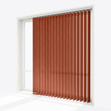Van Gogh Burnt Ochre Vertical Blinds Replacement Slats - Zen Shades